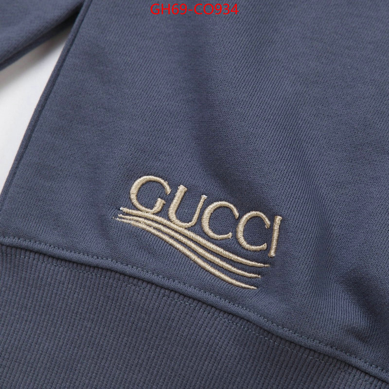 Clothing-Gucci,cheap online best designer , ID: CO934,$: 69USD