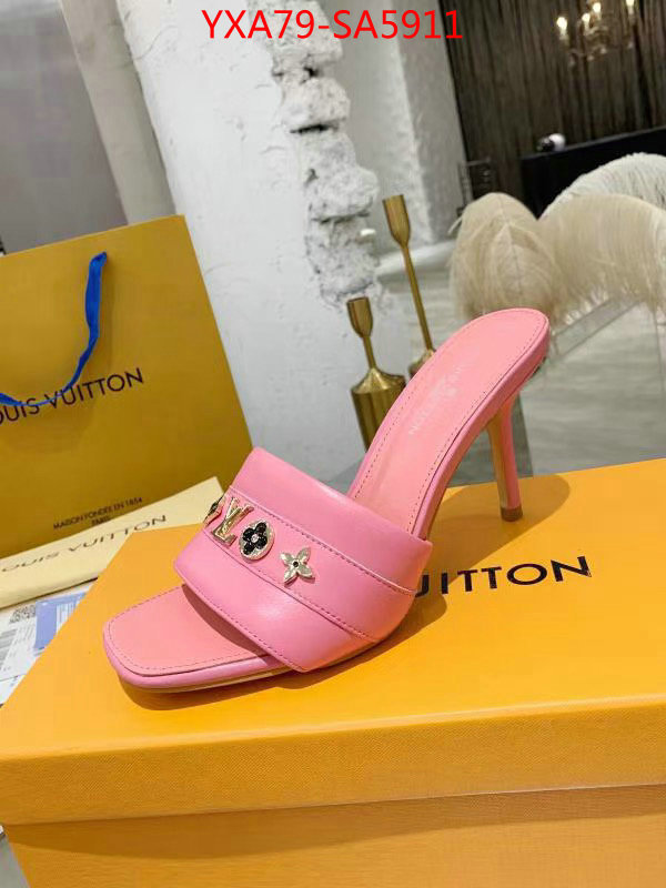 Women Shoes-LV,wholesale imitation designer replicas , ID: SA5911,$: 79USD