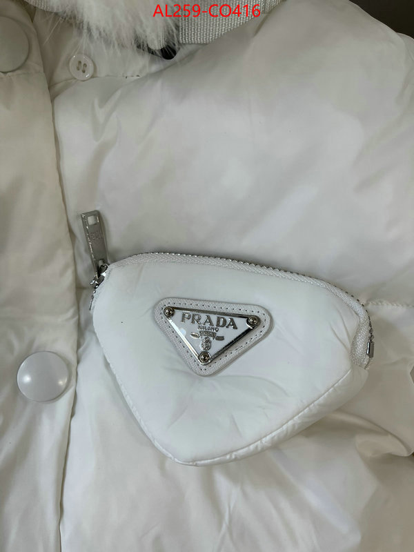 Down jacket Women-Prada,high quality designer replica , ID: CO416,$: 259USD