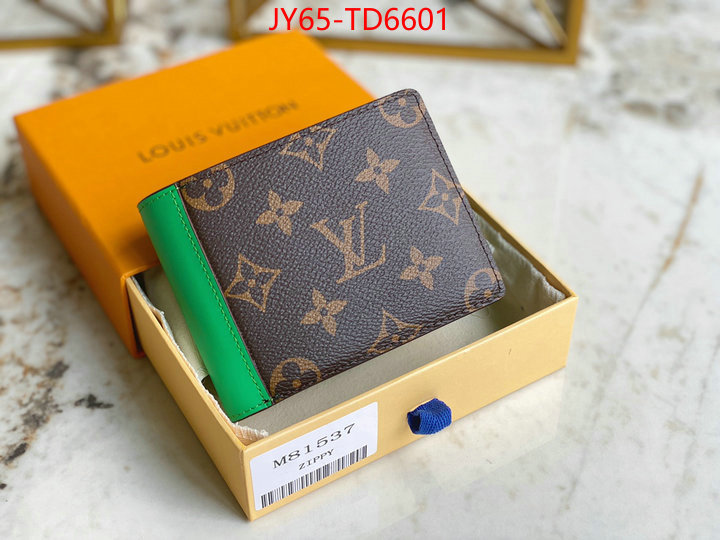 LV Bags(TOP)-Wallet,ID: TD6601,$: 65USD