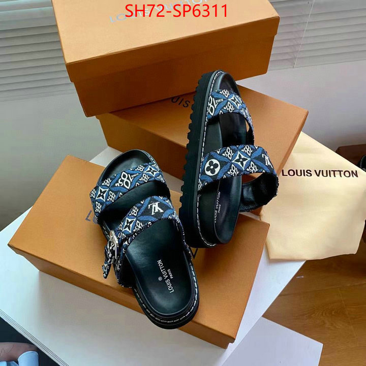 Women Shoes-LV,fake designer , ID: SP6311,$: 72USD