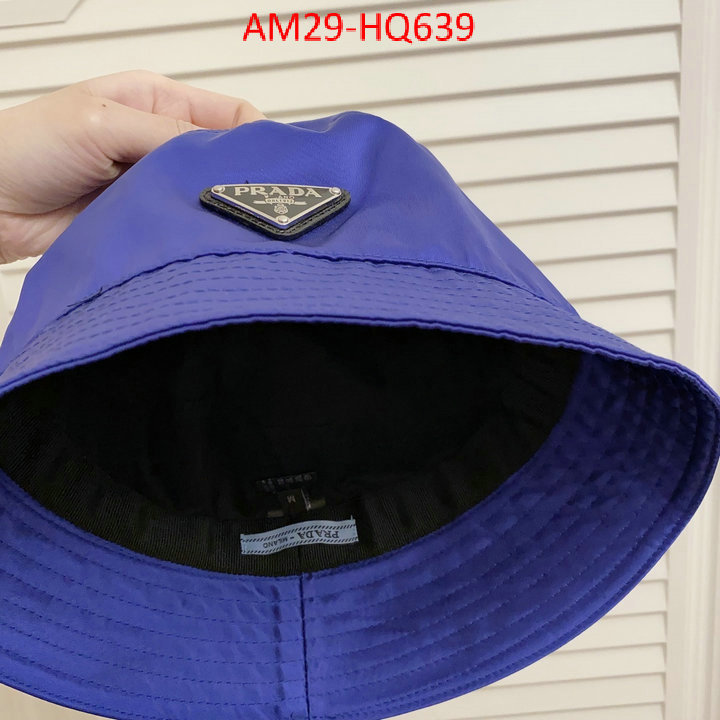 Cap (Hat)-Prada,cheap replica , ID:HQ639,$: 29USD