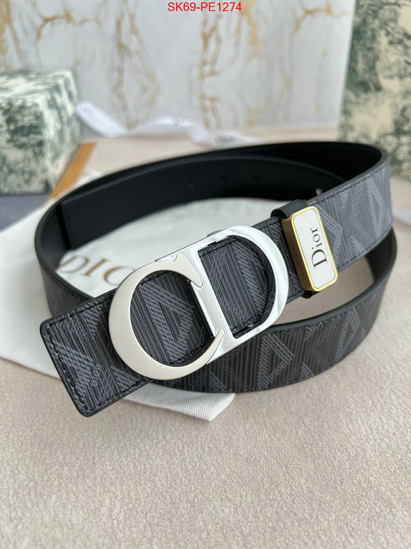 Belts-Dior,what best replica sellers , ID: PE1274,$: 69USD