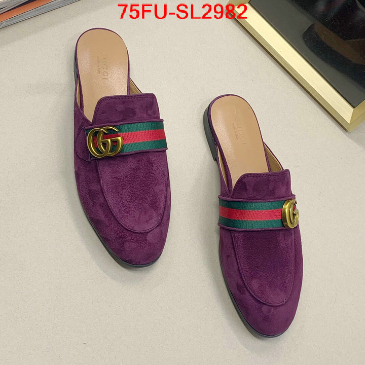 Women Shoes-Gucci,aaaaa quality replica , ID: SL2982,$: 75USD