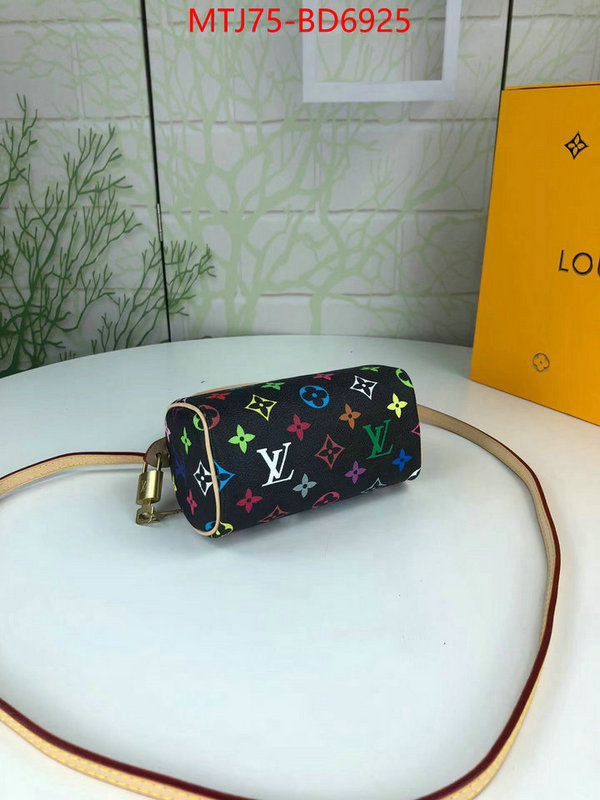 LV Bags(4A)-Speedy-,mirror copy luxury ,ID: BD6925,$: 75USD