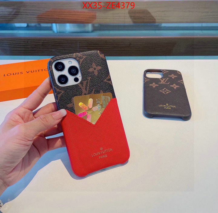 Phone case-LV,designer high replica , ID: ZE4379,$: 35USD