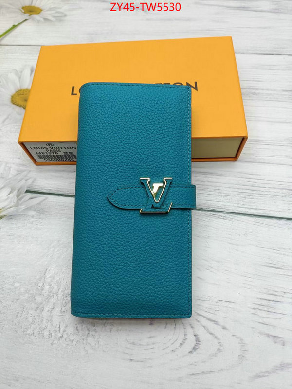 LV Bags(4A)-Wallet,fake aaaaa ,ID: TW5530,$: 45USD