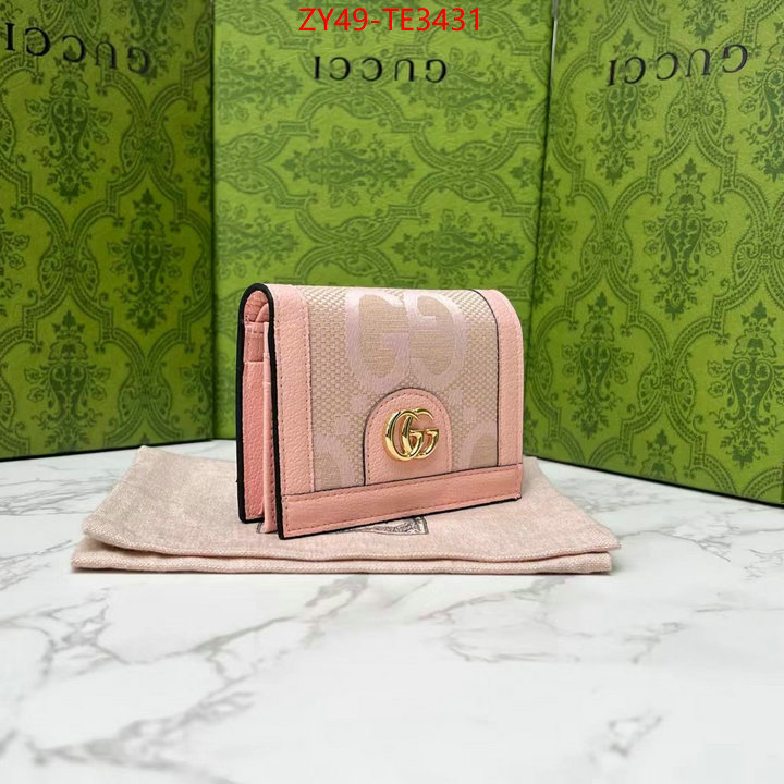 Gucci Bags(4A)-Wallet-,perfect ,ID: TE3431,$: 49USD