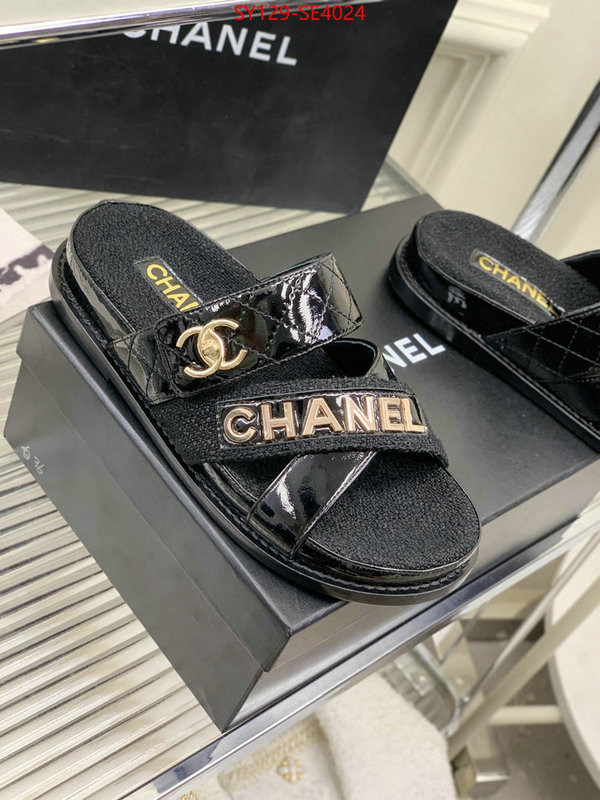 Women Shoes-Chanel,perfect replica , ID: SE4024,$: 129USD