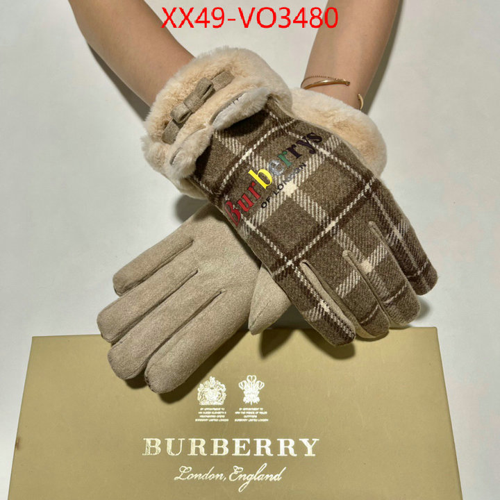 Gloves-Burberry,top perfect fake , ID: VO3480,$: 49USD