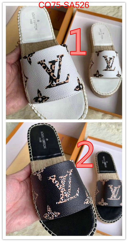 Women Shoes-LV,what 1:1 replica , ID:SA526,$:75USD