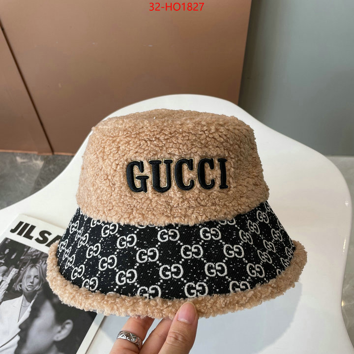 Cap (Hat)-Gucci,new designer replica , ID: HO1827,$: 32USD