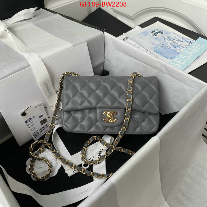 Chanel Bags(TOP)-Diagonal-,ID: BW2208,$: 189USD