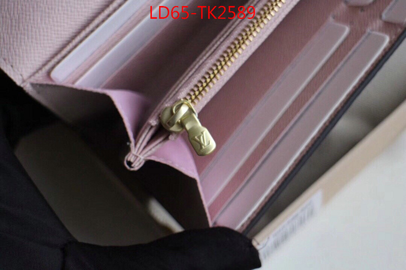 LV Bags(TOP)-Wallet,ID: TK2589,$:65USD