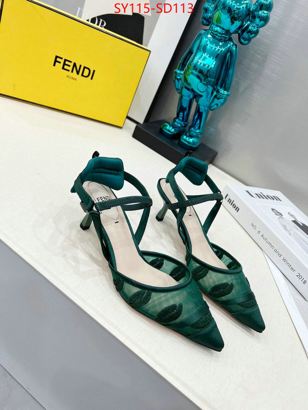 Women Shoes-Fendi,wholesale designer shop , ID: SD113,$: 115USD