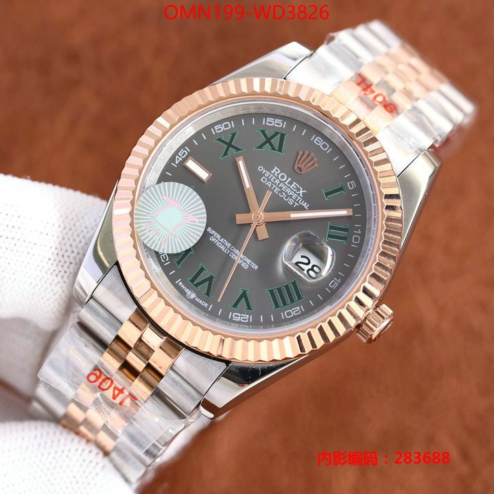 Watch (TOP)-Rolex,unsurpassed quality , ID: WD3826,$: 199USD