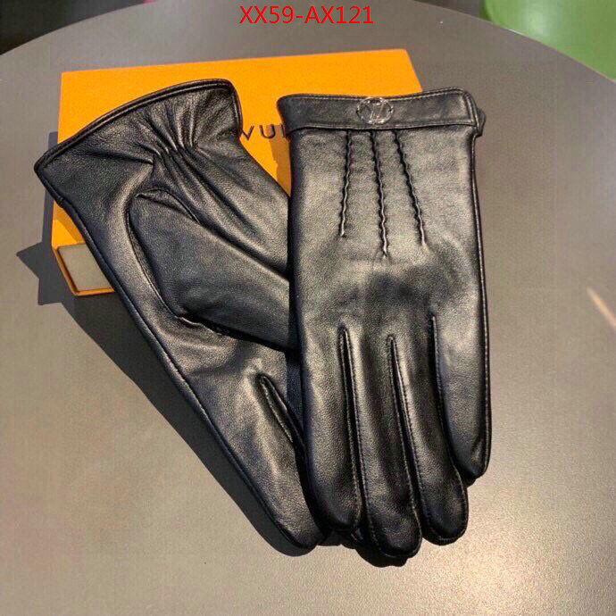 Gloves-LV,aaaaa+ quality replica , ID: AX121,$: 59USD