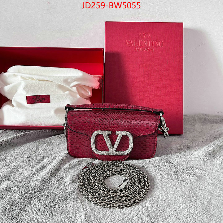 Valentino Bags (TOP)-LOC-V Logo ,the best quality replica ,ID: BW5055,$: 259USD