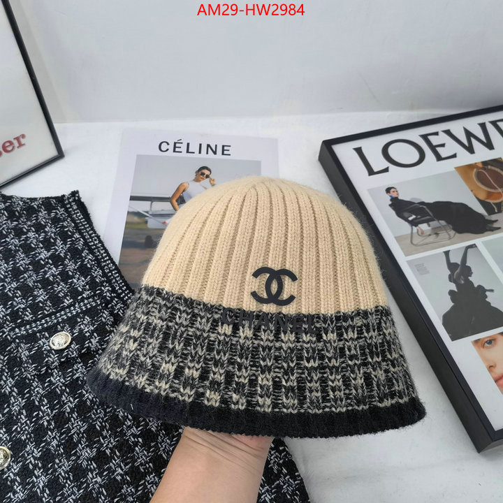 Cap (Hat)-Chanel,what's the best to buy replica , ID: HW2984,$: 29USD