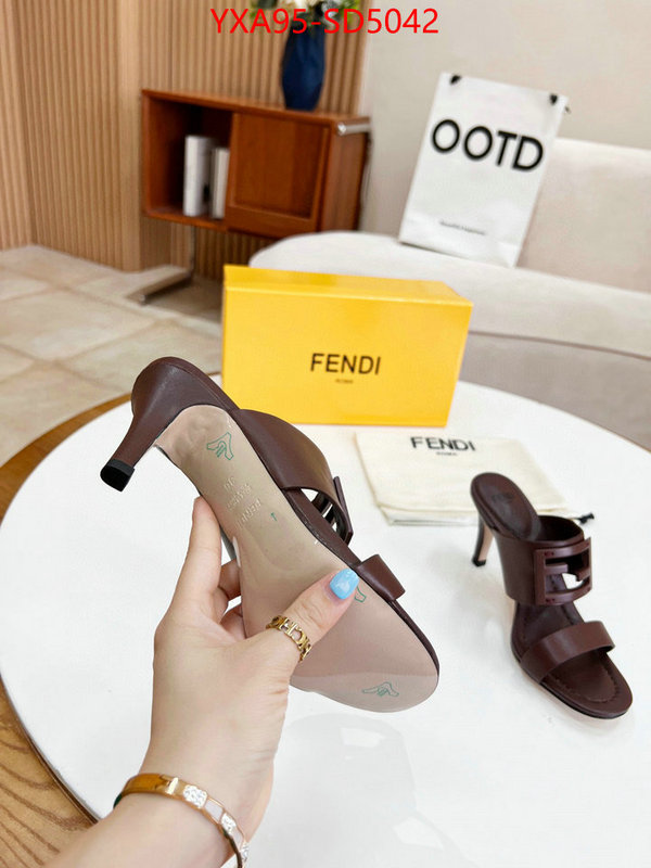 Women Shoes-Fendi,aaaaa+ replica designer , ID: SD5042,$: 95USD