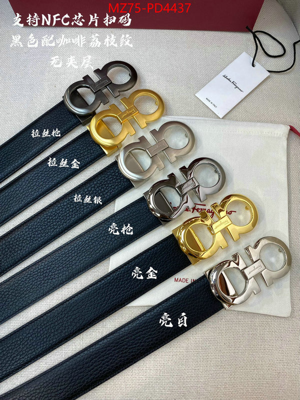 Belts-Ferragamo,new designer replica , ID: PD4437,$: 75USD