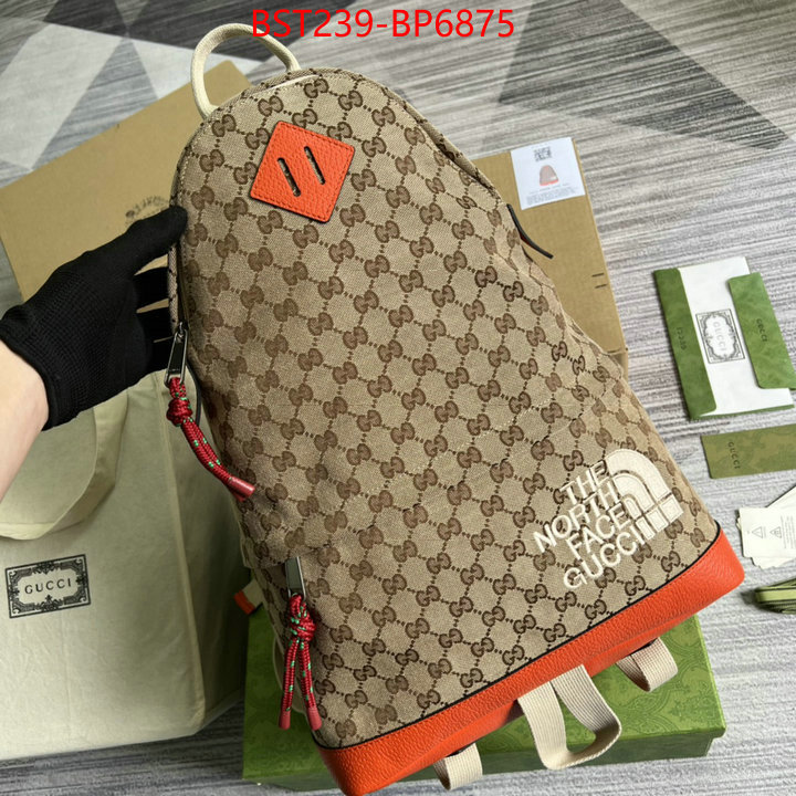 Gucci Bags(TOP)-Backpack-,wholesale replica shop ,ID: BP6875,$: 239USD