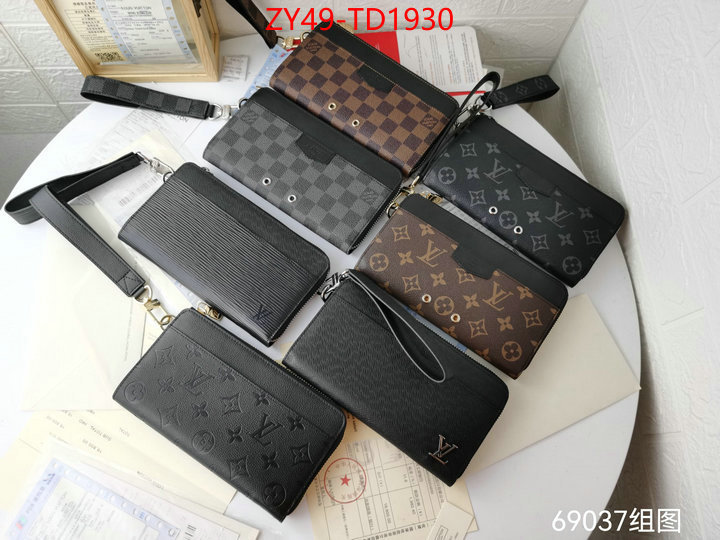 LV Bags(4A)-Wallet,ID: TD1930,$: 49USD