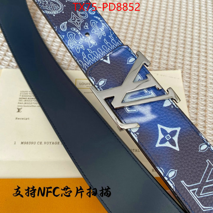 Belts-LV,designer 7 star replica , ID: PD8852,$: 75USD