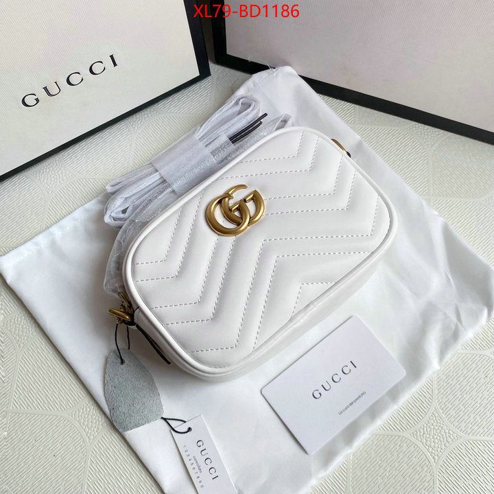 Gucci Bags(4A)-Marmont,luxury 7 star replica ,ID: BD1186,$: 79USD