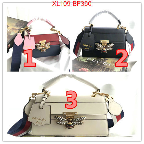 Gucci Bags(4A)-Handbag-,fake designer ,ID: BF360,$:109USD