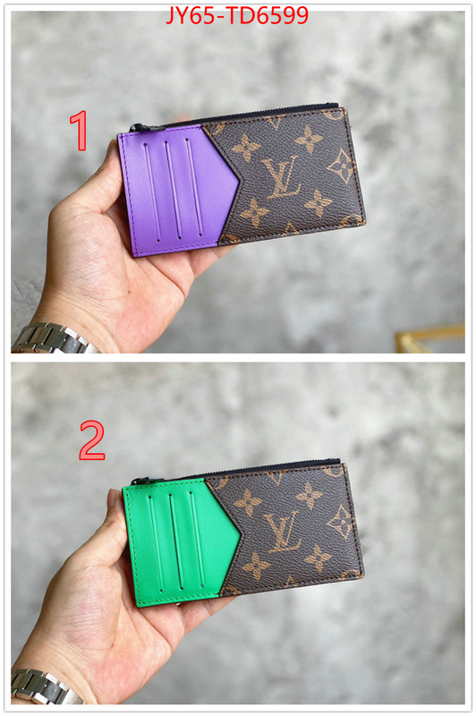 LV Bags(TOP)-Wallet,ID: TD6599,$: 65USD