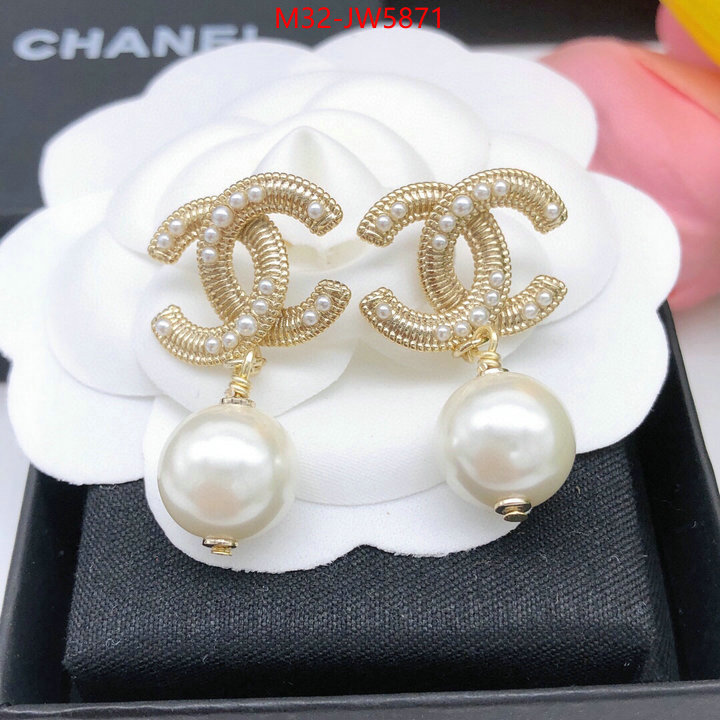 Jewelry-Chanel,quality aaaaa replica , ID: JW5871,$: 32USD