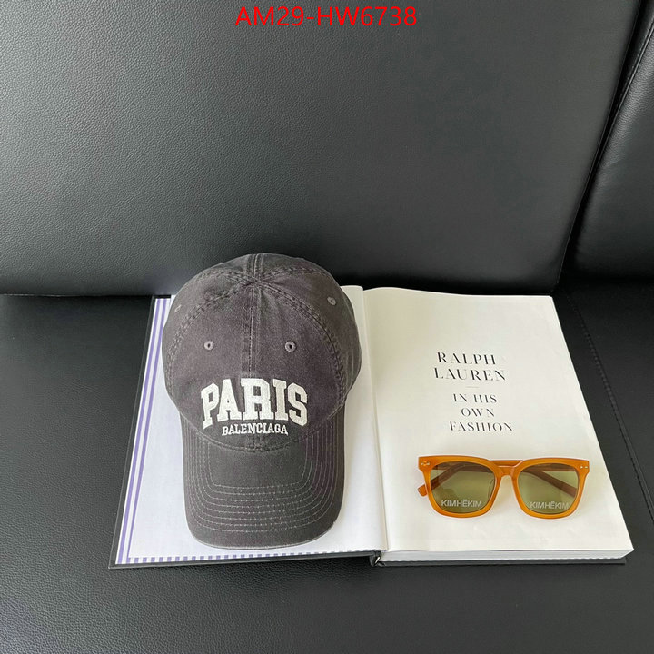 Cap (Hat)-Balenciaga,mirror copy luxury , ID: HW6738,$: 29USD