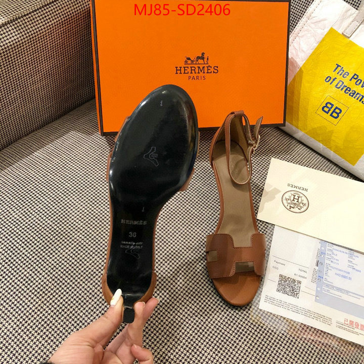 Women Shoes-Hermes,fake aaaaa , ID: SD2406,$: 85USD