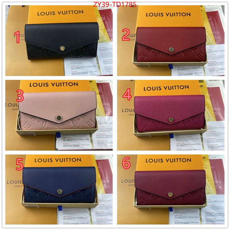 LV Bags(4A)-Wallet,ID: TD1785,$: 39USD