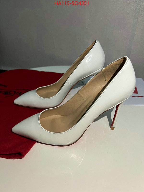 Women Shoes-Chrstn 1ouboutn,found replica , ID: SO4351,$: 115USD