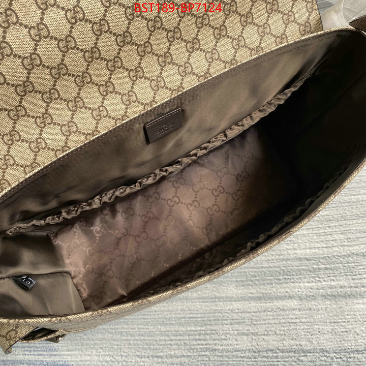 Gucci Bags(TOP)-Diagonal-,aaaaa quality replica ,ID: BP7124,$: 189USD