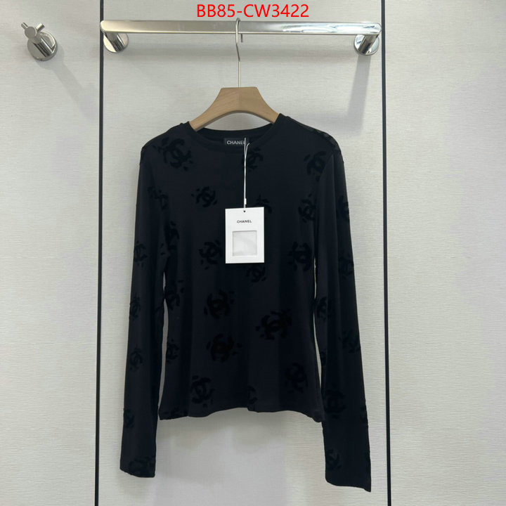 Clothing-Chanel,2023 replica wholesale cheap sales online , ID: CW3422,$: 85USD