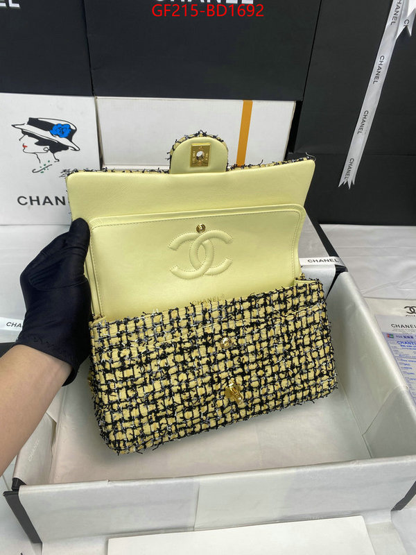 Chanel Bags(TOP)-Diagonal-,ID: BD1692,$: 215USD