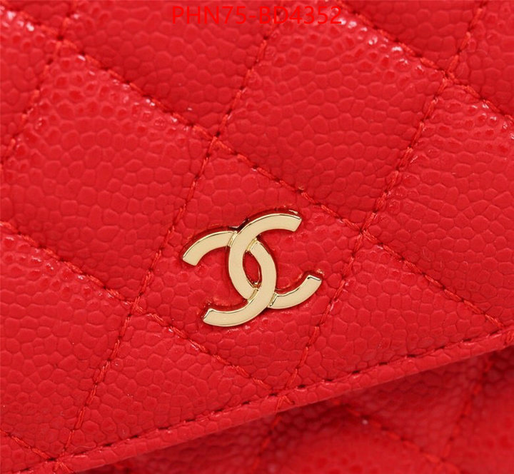 Chanel Bags(4A)-Diagonal-,ID: BD4352,$: 75USD