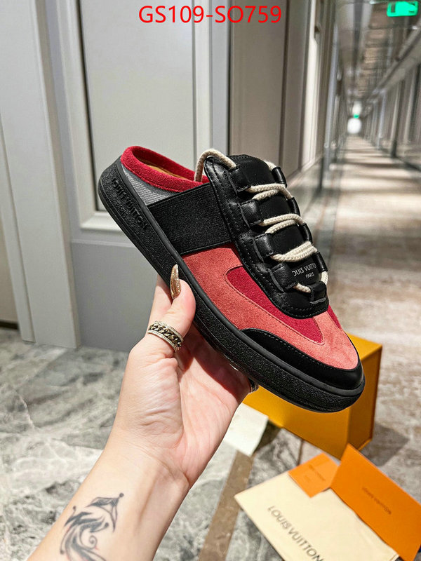 Women Shoes-LV,store , ID: SO759,$: 109USD