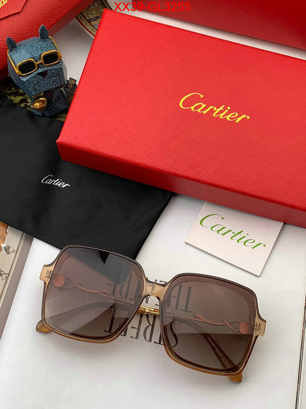 Glasses-Cartier,designer 1:1 replica , ID: GL3255,$: 39USD