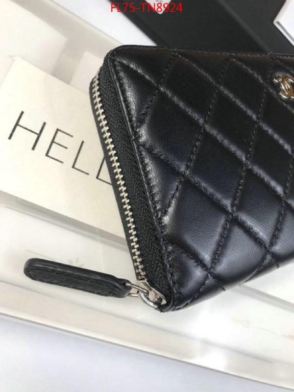 Chanel Bags(4A)-Wallet-,ID: TN8924,$: 75USD