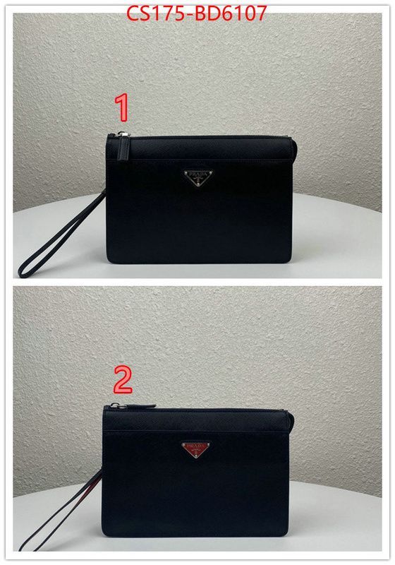 Prada Bags(TOP)-Clutch-,ID: BD6107,$: 175USD