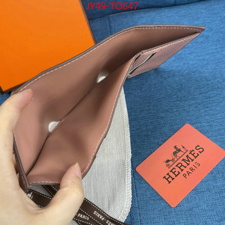 Hermes Bags(4A)-Wallet-,replica 1:1 high quality ,ID: TO647,$: 49USD