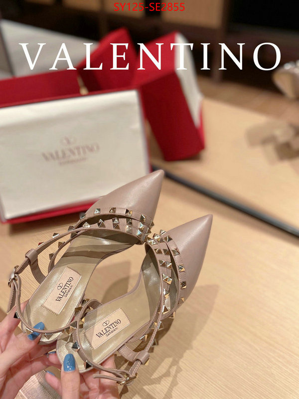 Women Shoes-Valentino,best luxury replica , ID: SE2855,$: 125USD