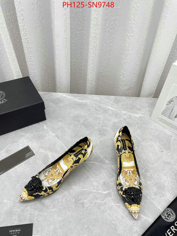 Women Shoes-Versace,aaaaa+ replica designer , ID: SN9748,$: 125USD