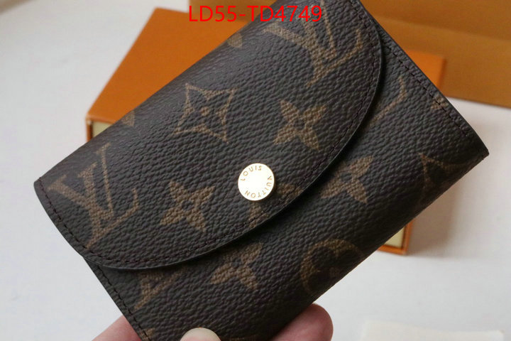 LV Bags(TOP)-Wallet,ID: TD4749,$: 55USD