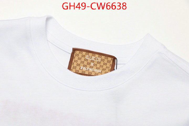 Clothing-Gucci,where should i buy replica , ID: CW6638,$: 49USD