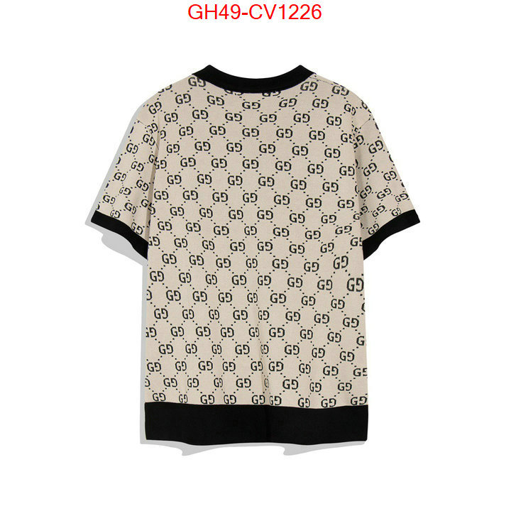 Clothing-Gucci,cheap online best designer , ID: CV1226,$: 49USD